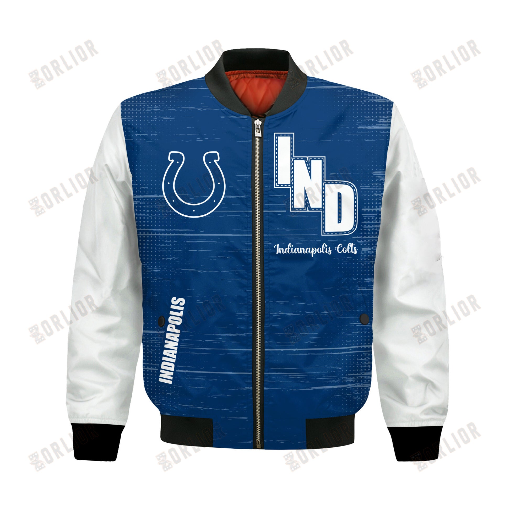 Indianapolis Colts Football Team 2024 - 25 Proud Of The Shirt Bomber Jacket