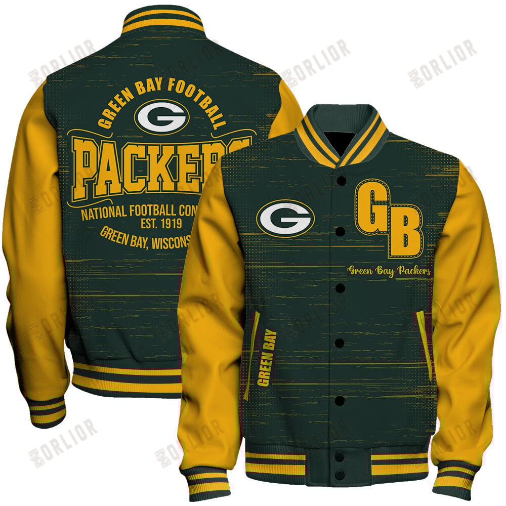 Green Bay Packers Football Team 2024 - 25 Proud Of The Shirt Unisex Varsity Jacket