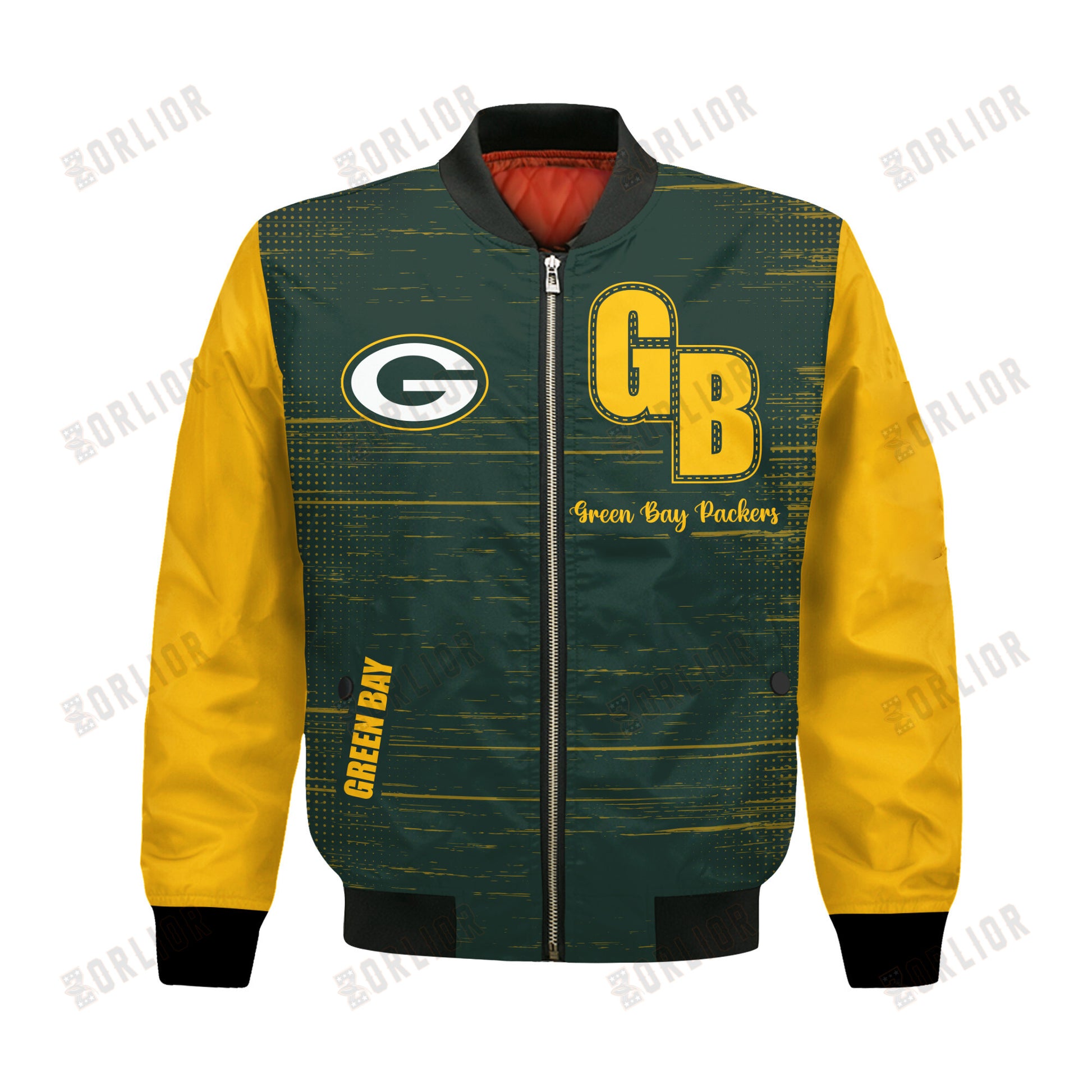 Green Bay Packers Football Team 2024 - 25 Proud Of The Shirt Bomber Jacket