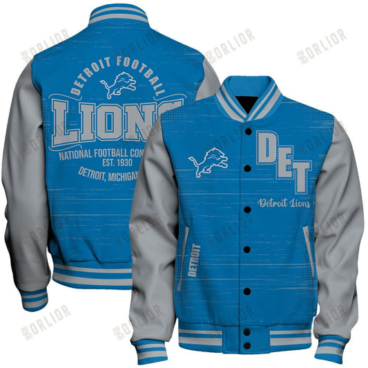 Detroit Lions Football Team 2024 - 25 Proud Of The Shirt Unisex Varsity Jacket