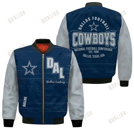 Dallas Cowboys Football Team 2024 - 25 Proud Of The Shirt Bomber Jacket