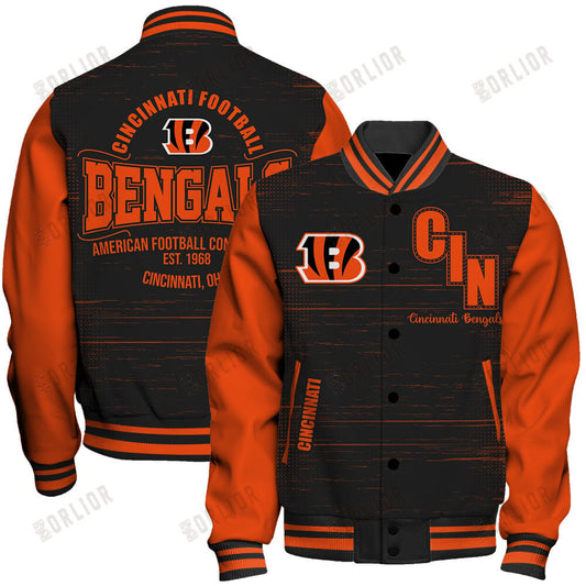 Cincinnati Bengals Football Team 2024 - 25 Proud Of The Shirt Unisex Varsity Jacket