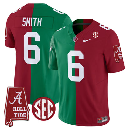 Alabama Crimson Tide Split Vapor Limited Jersey - All Stitched