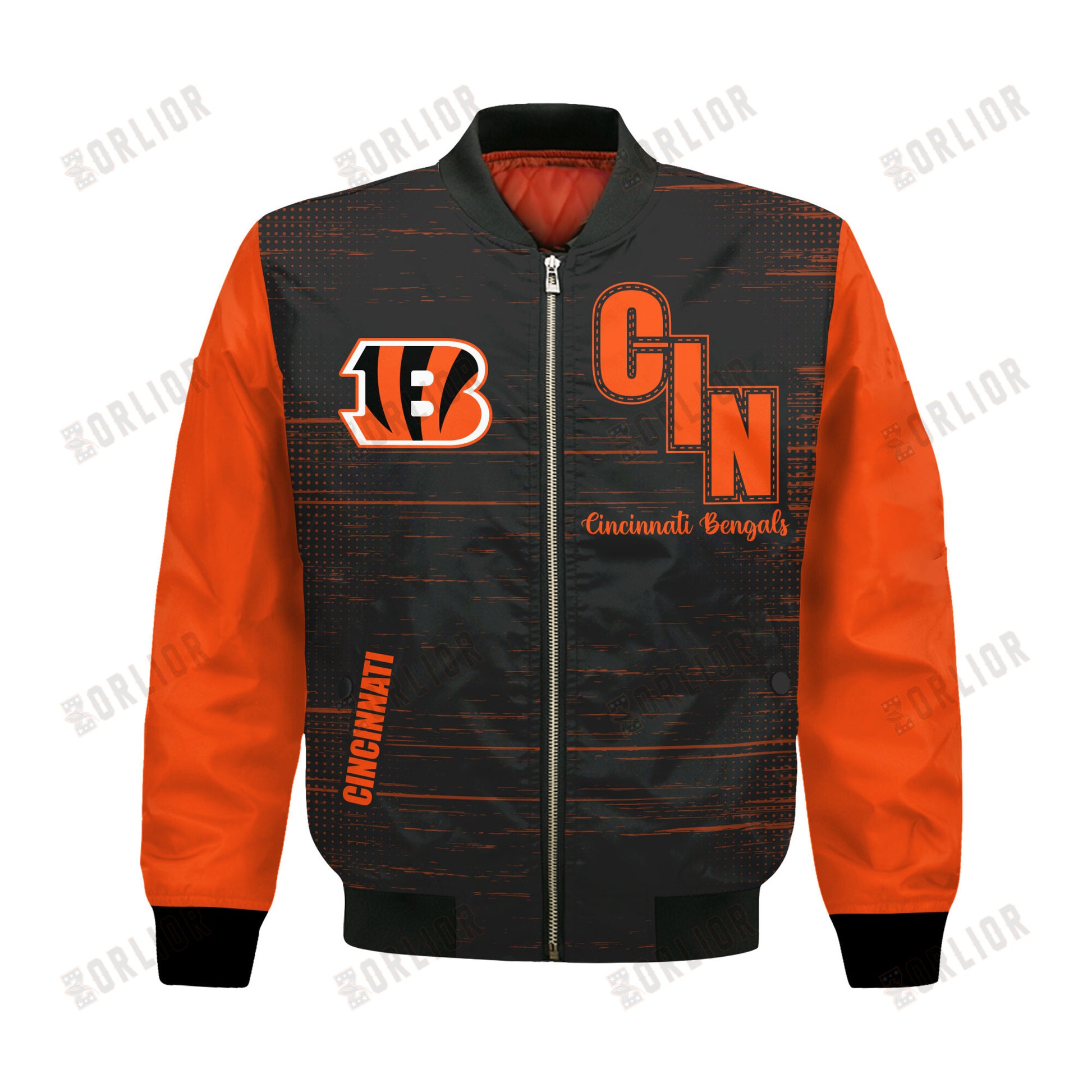 Cincinnati Bengals Football Team 2024 - 25 Proud Of The Shirt Bomber Jacket