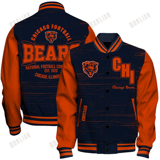 Chicago Bears Football Team 2024 - 25 Proud Of The Shirt Unisex Varsity Jacket