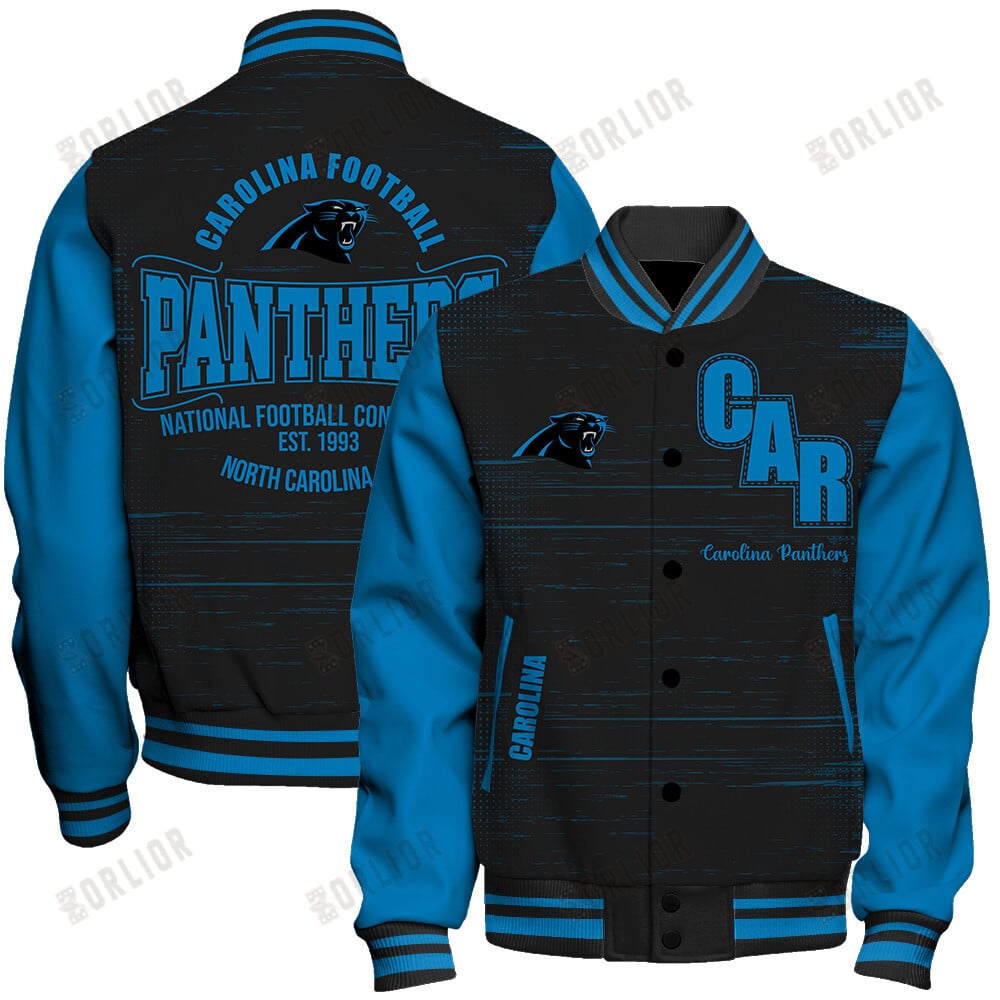 Carolina Panthers Football Team 2024 - 25 Proud Of The Shirt Unisex Varsity Jacket