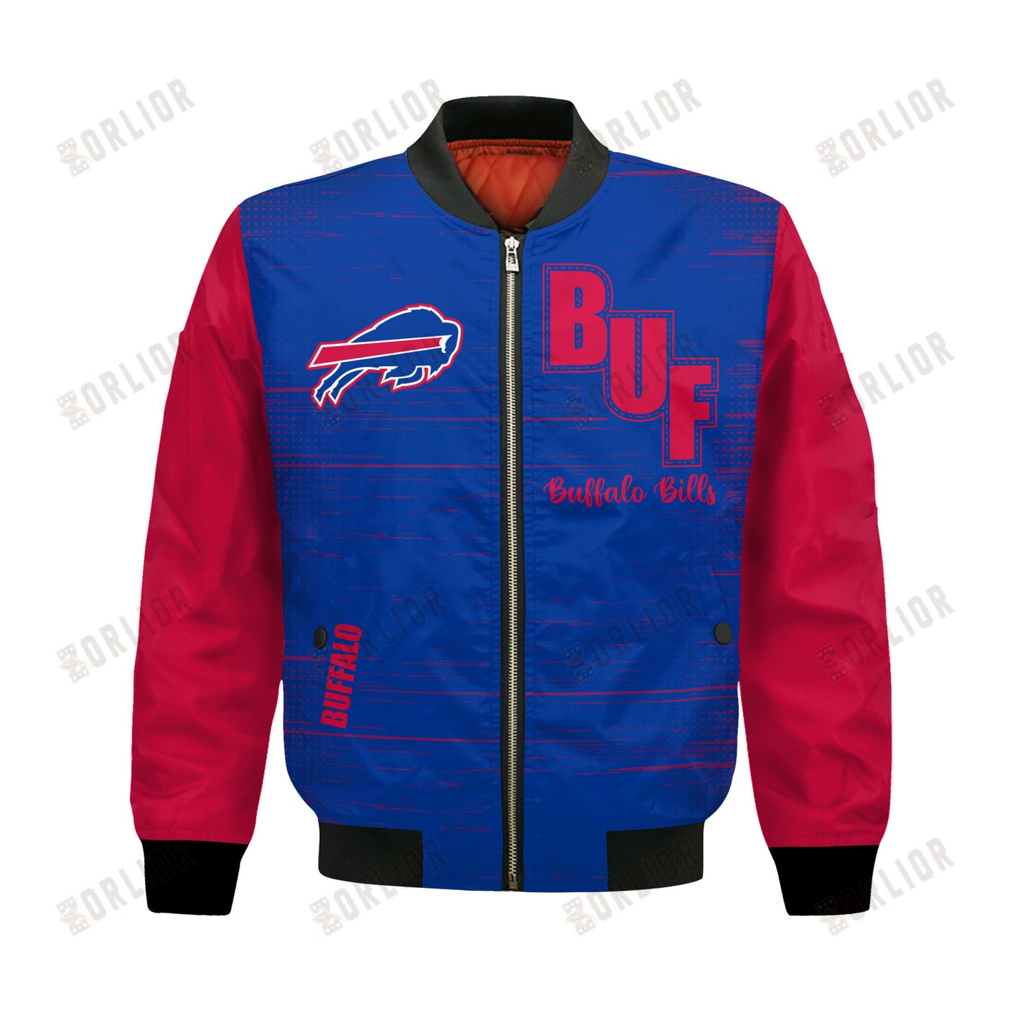 Buffalo Bills Football Team 2024 - 25 Proud Of The Shirt Bomber Jacket