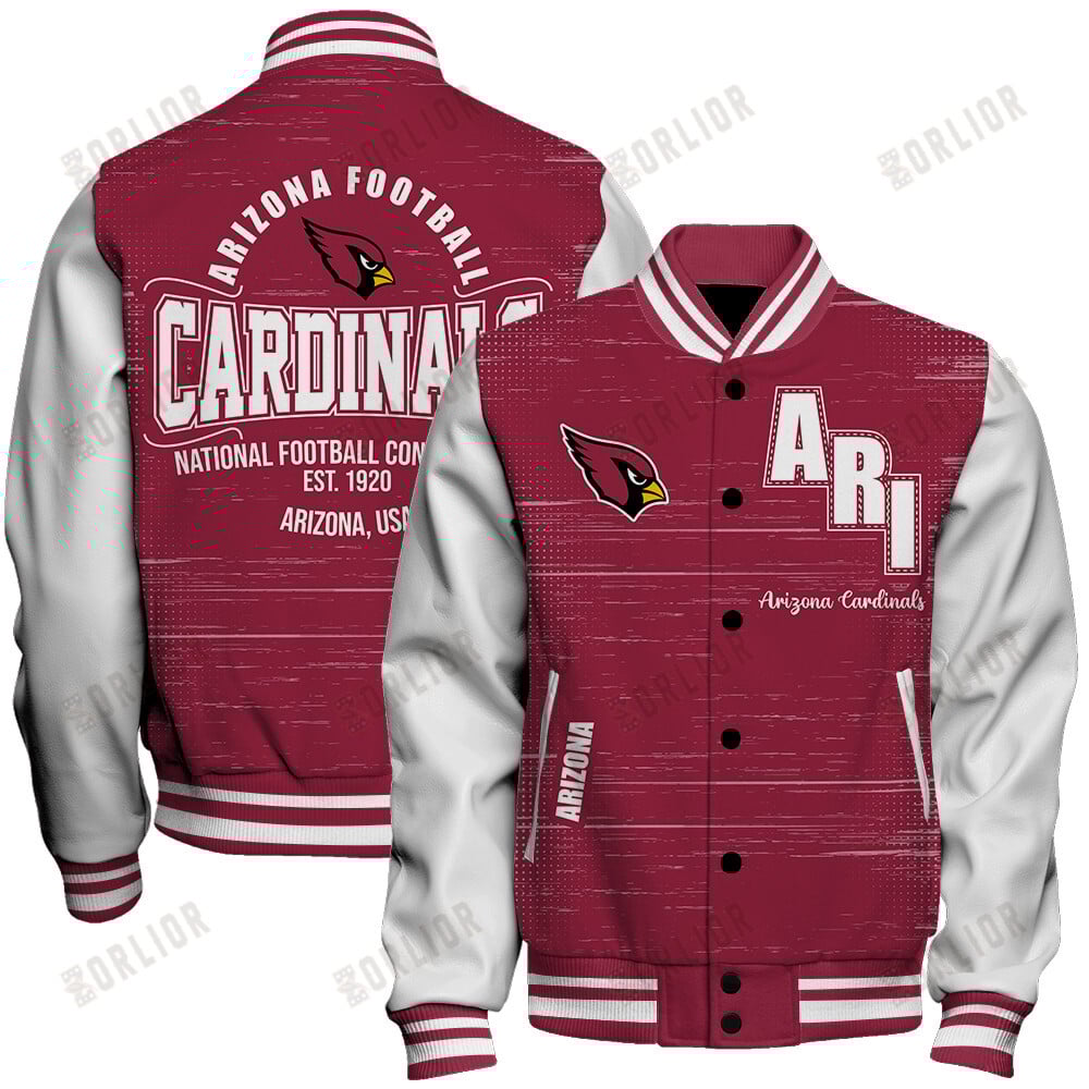 Arizona Cardinals Football Team 2024 - 25 Proud Of The Shirt Unisex Varsity Jacket