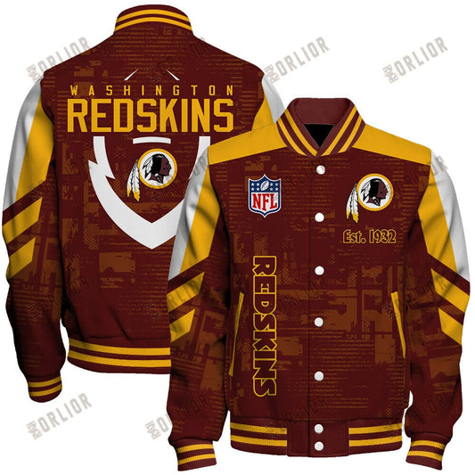 Washington Commanders Football Team 2024 - 25 Proud To Be Different Unisex Varsity Jacket