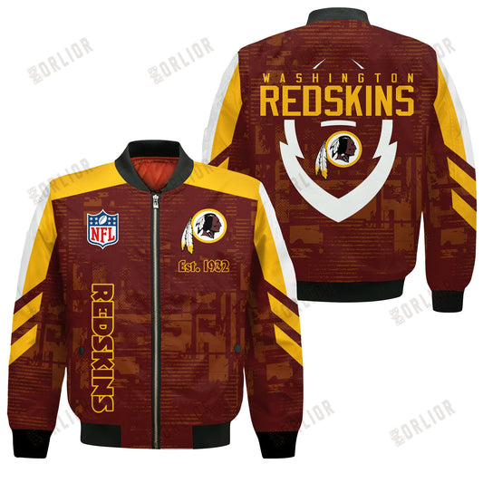 Washington Commanders Football Team 2024 - 25 Proud To Be Different Bomber Jacket