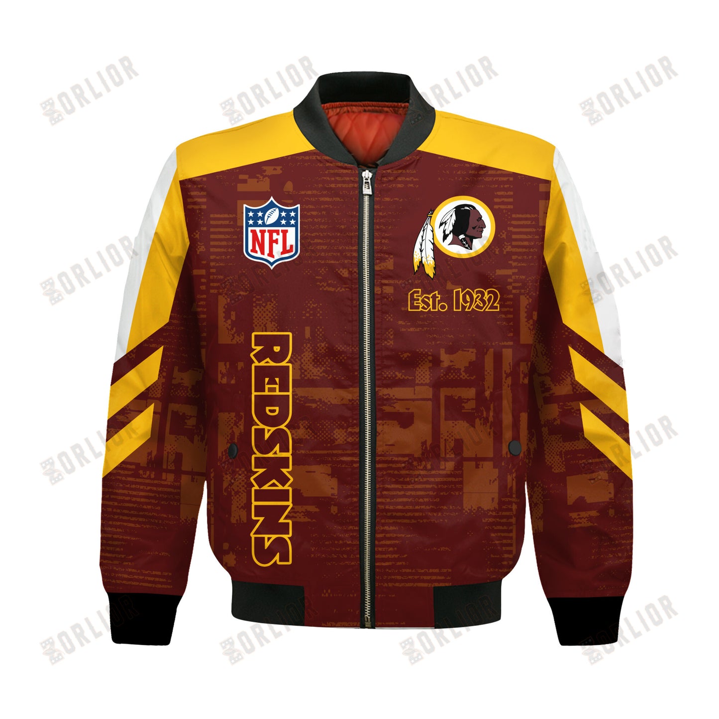 Washington Commanders Football Team 2024 - 25 Proud To Be Different Bomber Jacket