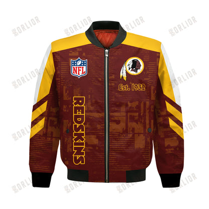 Washington Commanders Football Team 2024 - 25 Proud To Be Different Bomber Jacket
