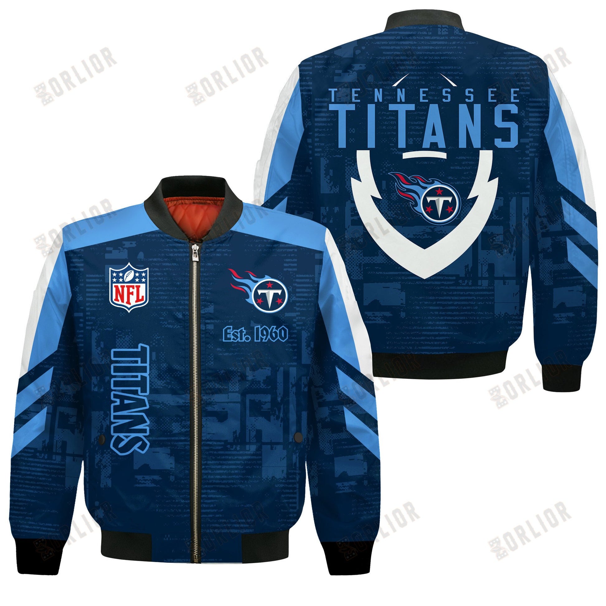 Tennessee Titans Football Team 2024 - 25 Proud To Be Different Bomber Jacket