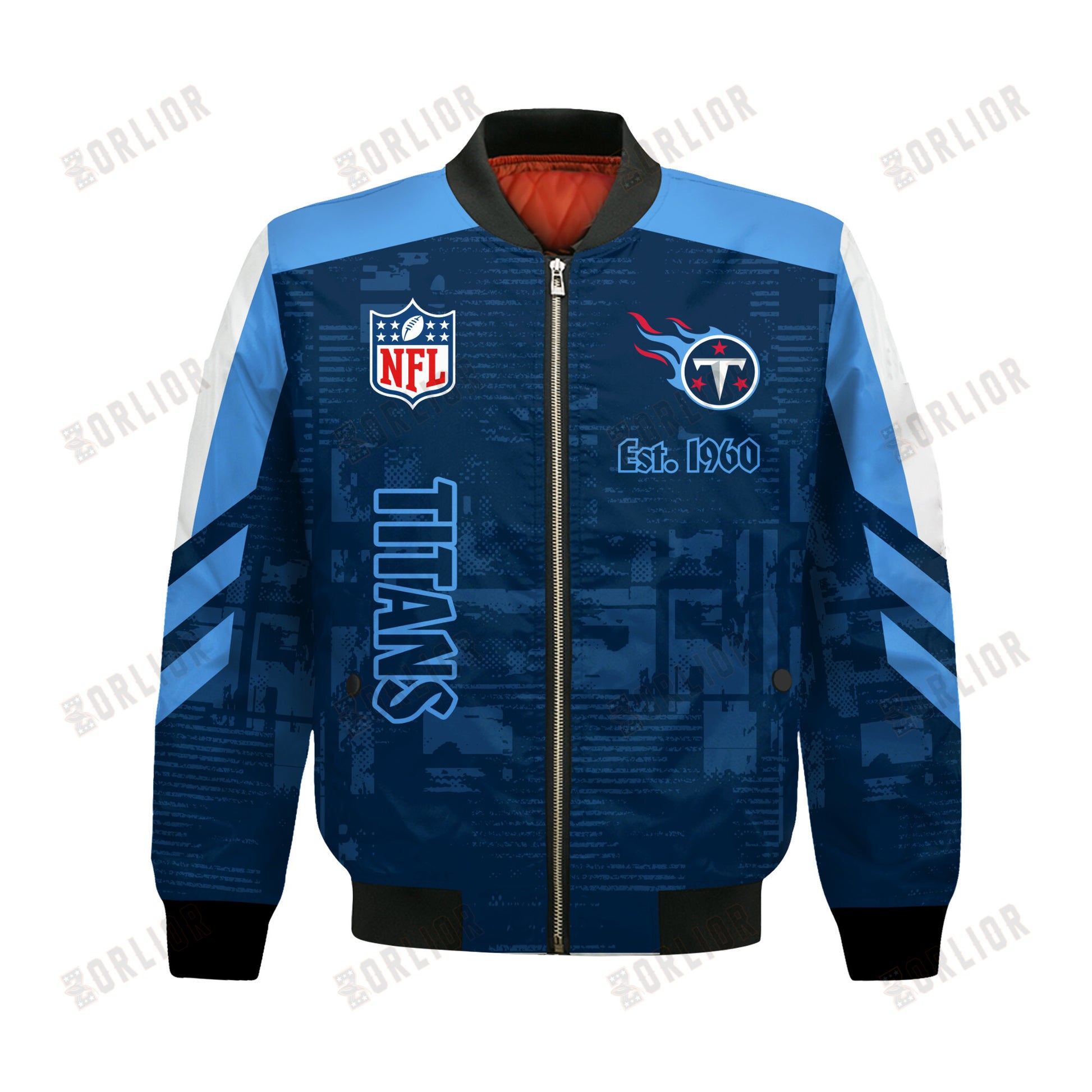 Tennessee Titans Football Team 2024 - 25 Proud To Be Different Bomber Jacket