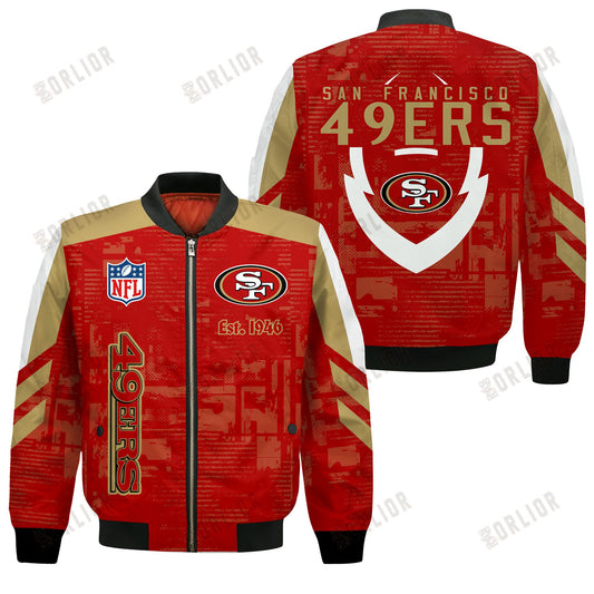San Francisco 49ers Football Team 2024 - 25 Proud To Be Different Bomber Jacket