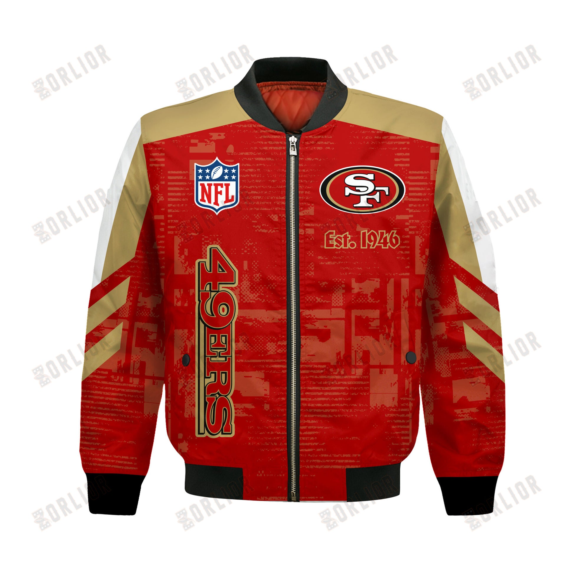 San Francisco 49ers Football Team 2024 - 25 Proud To Be Different Bomber Jacket