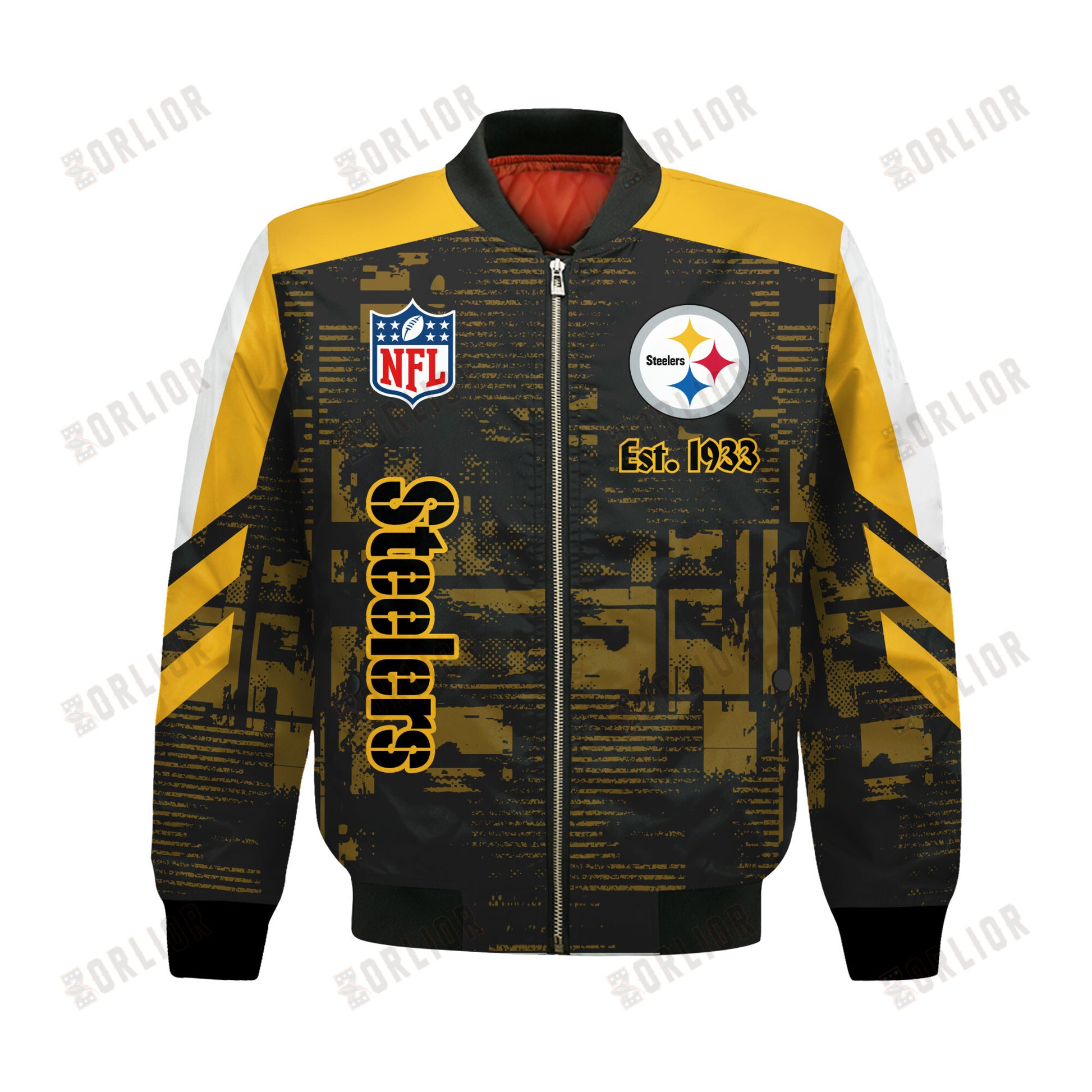 Pittsburgh Steelers Football Team 2024 - 25 Proud To Be Different Bomber Jacket
