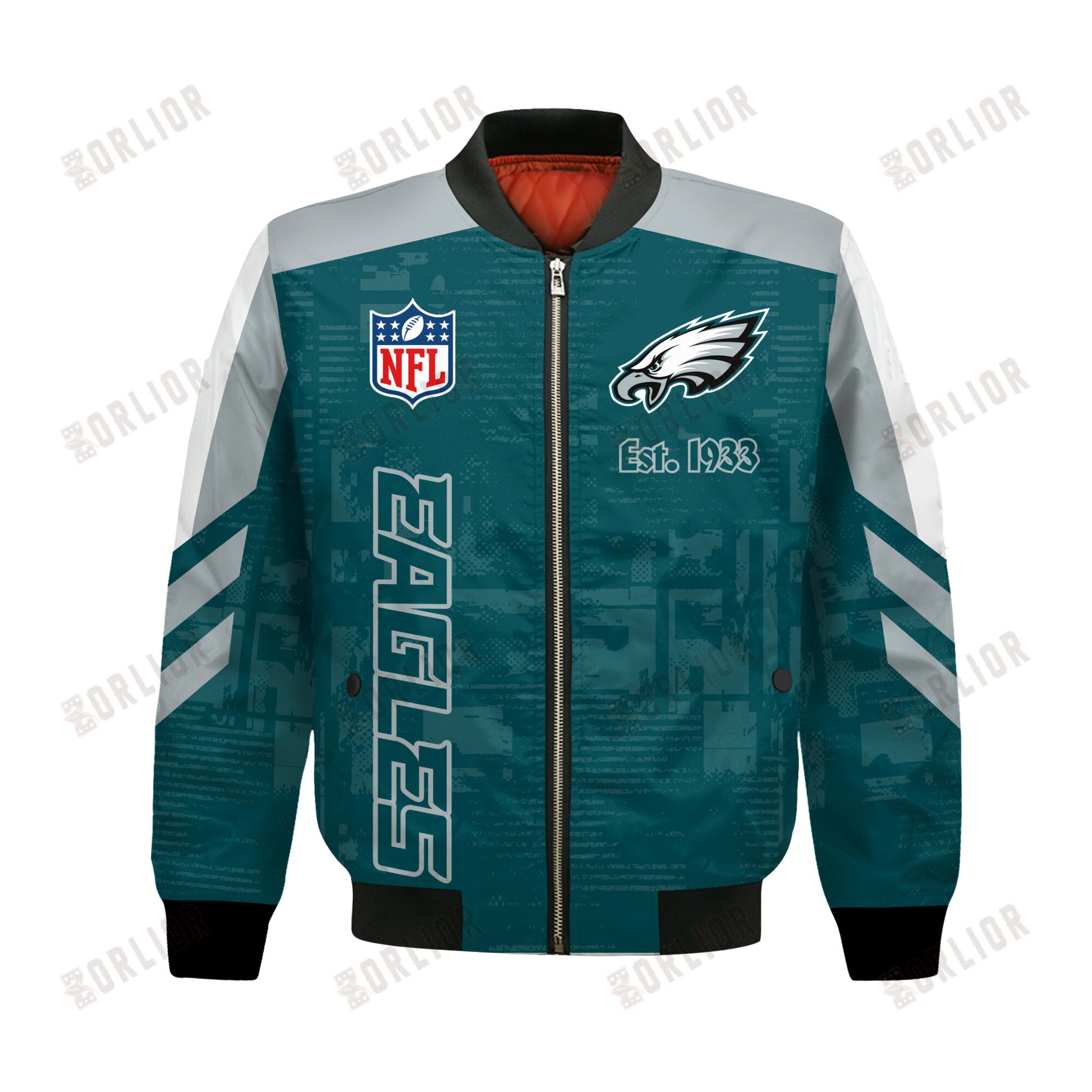 Philadelphia Eagles Football Team 2024 - 25 Proud To Be Different Bomber Jacket