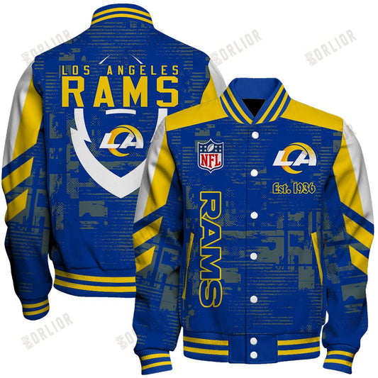 Los Angeles Rams Football Team 2024 - 25 Proud To Be Different Unisex Varsity Jacket