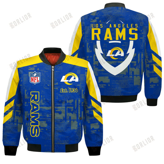 Los Angeles Rams Football Team 2024 - 25 Proud To Be Different Bomber Jacket