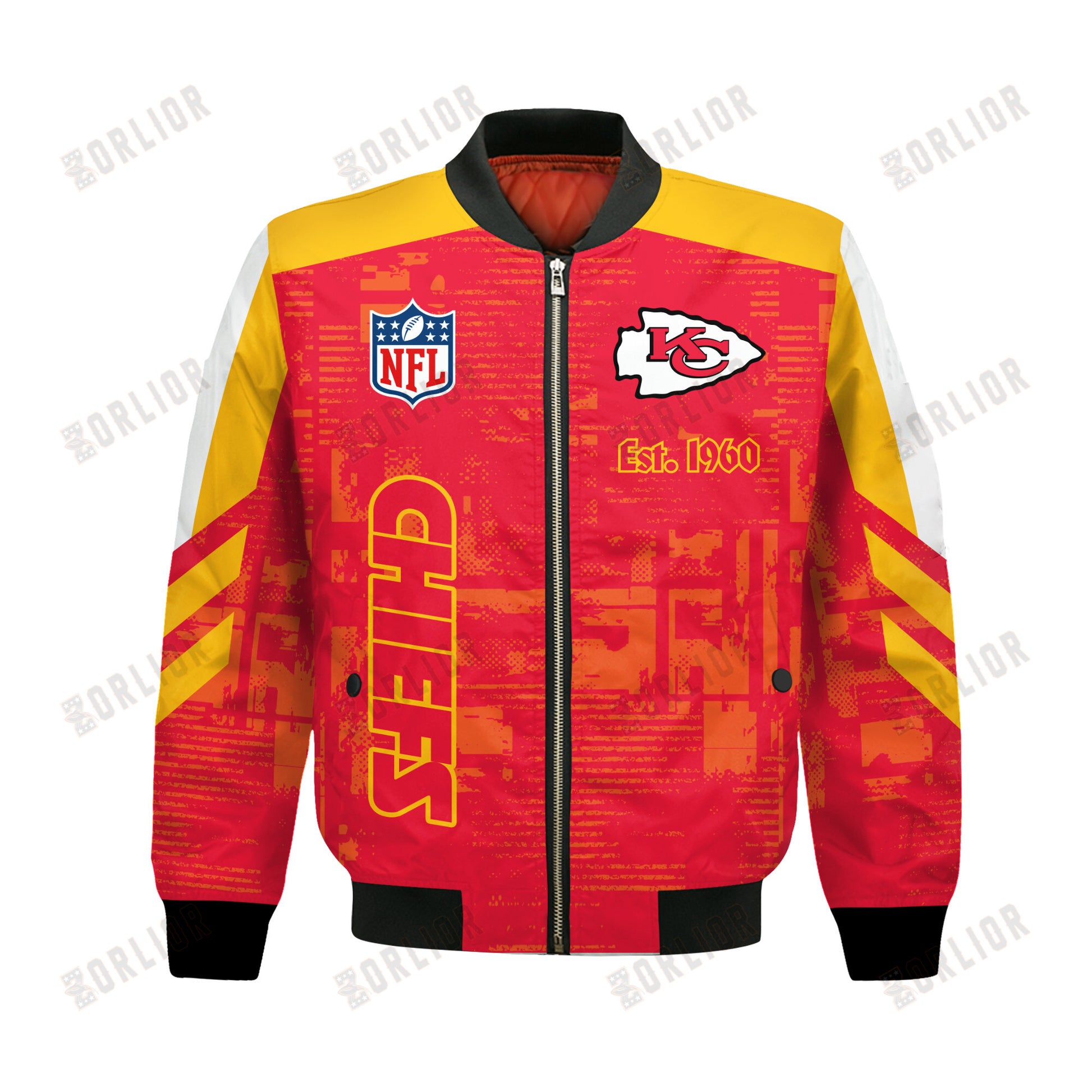 Kansas City Chiefs Football Team 2024 - 25 Proud To Be Different Bomber Jacket