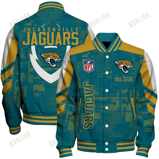 Jacksonville Jaguars Football Team 2024 - 25 Proud To Be Different Unisex Varsity Jacket