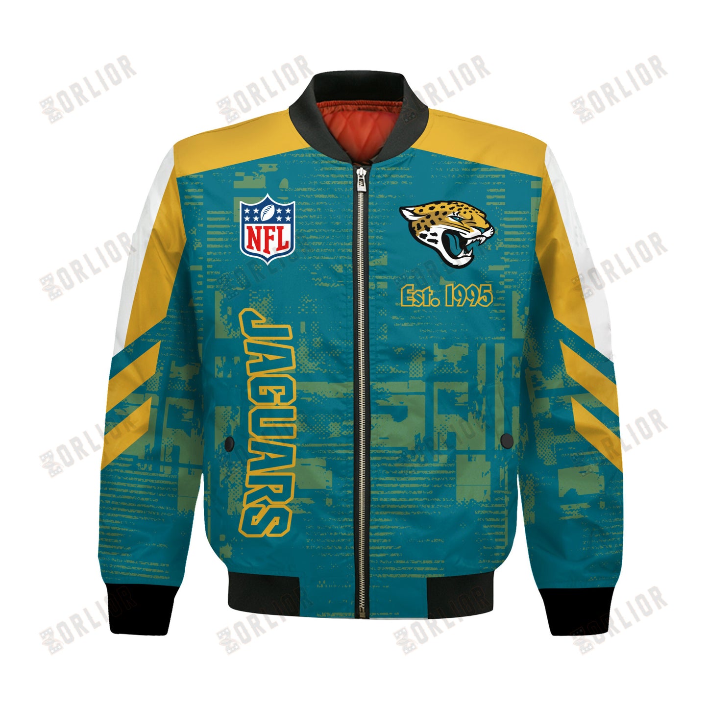 Jacksonville Jaguars Football Team 2024 - 25 Proud To Be Different Bomber Jacket