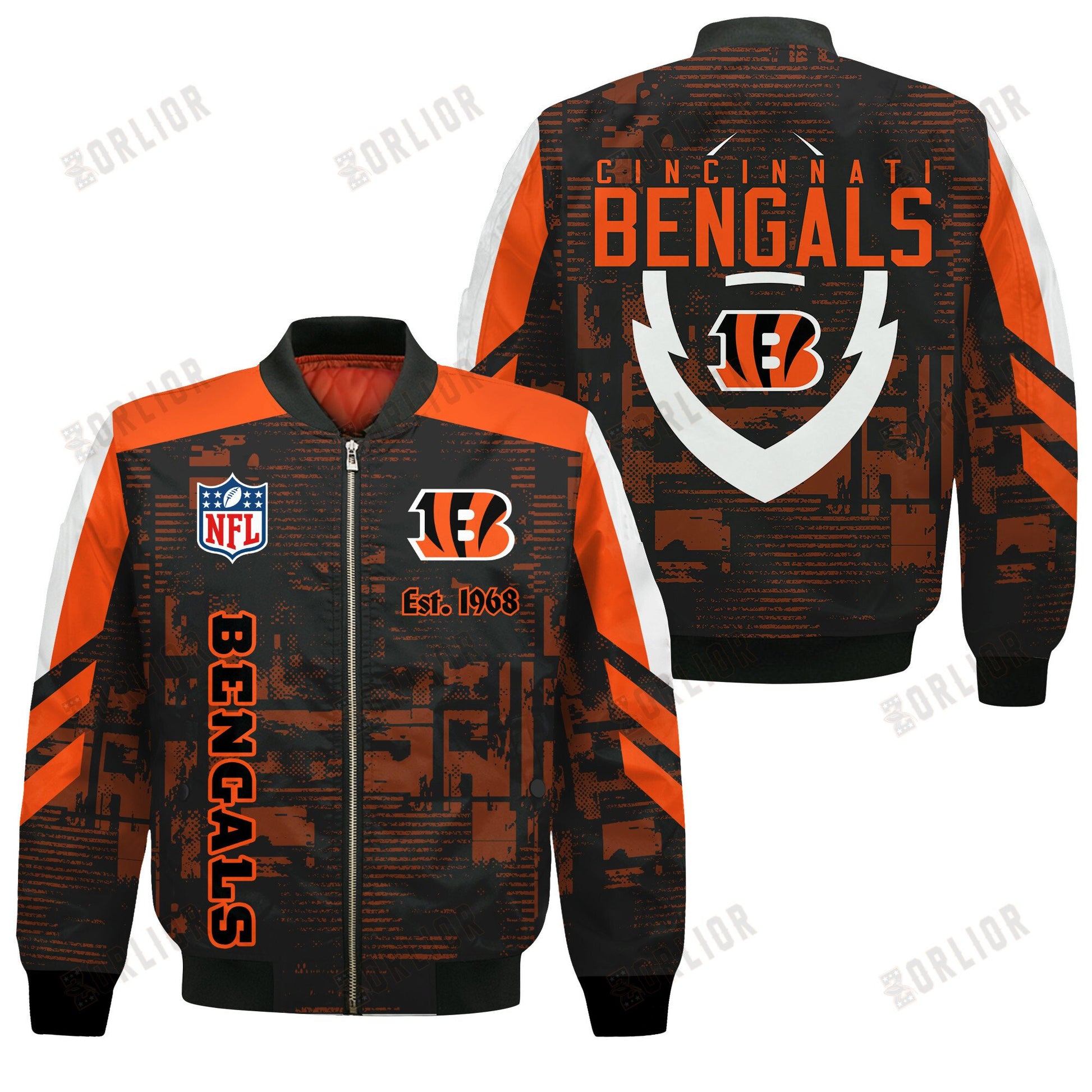 Cleveland Browns Football Team 2024 - 25 Proud To Be Different Bomber Jacket