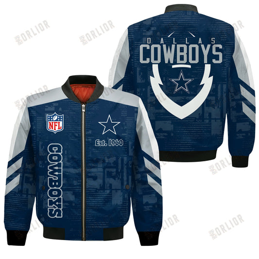 Dallas Cowboys Football Team 2024 - 25 Proud To Be Different Bomber Jacket