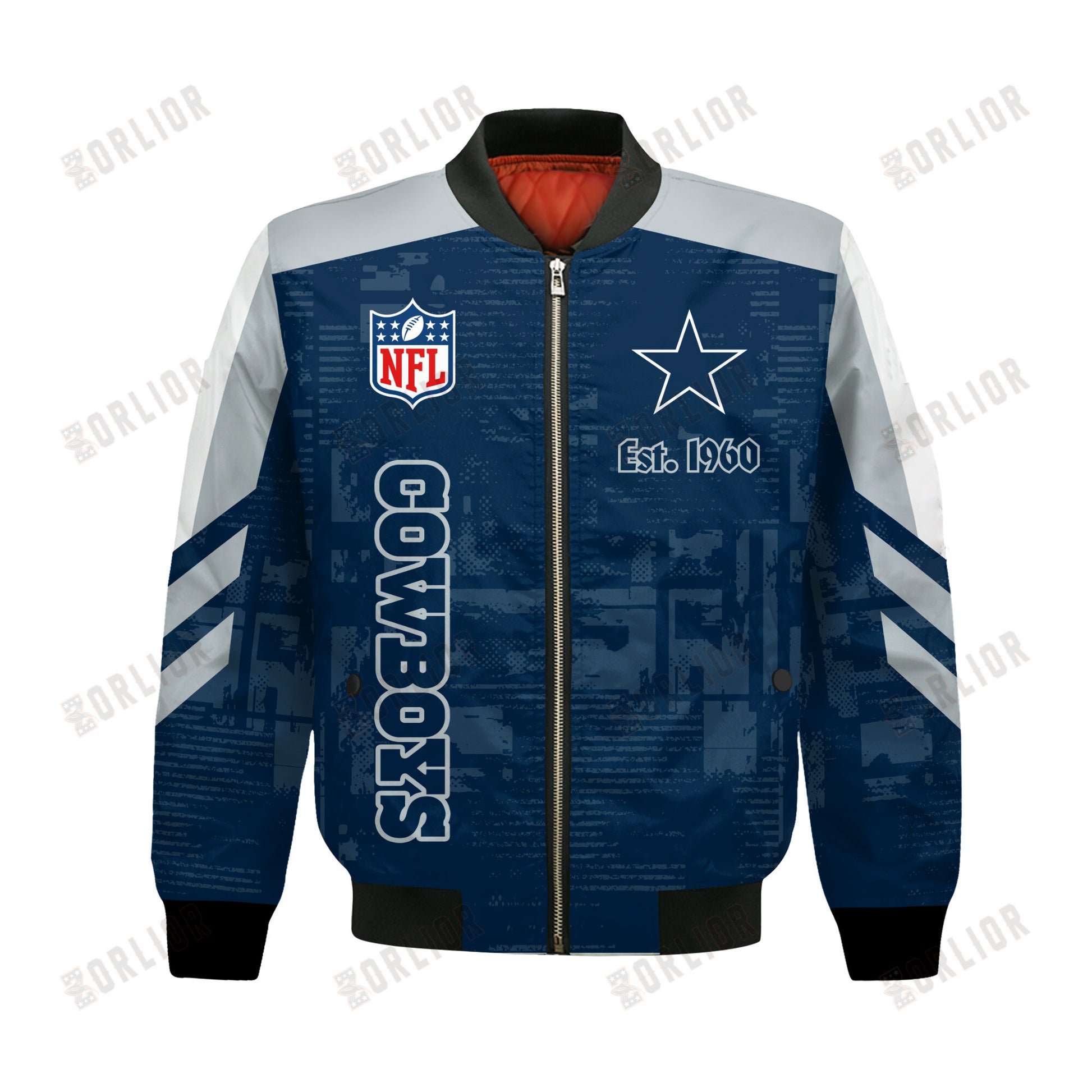 Dallas Cowboys Football Team 2024 - 25 Proud To Be Different Bomber Jacket