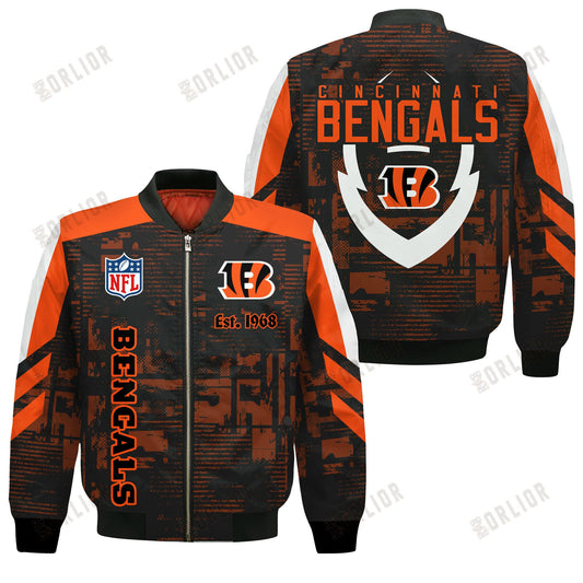 Cincinnati Bengals Football Team 2024 - 25 Proud To Be Different Bomber Jacket