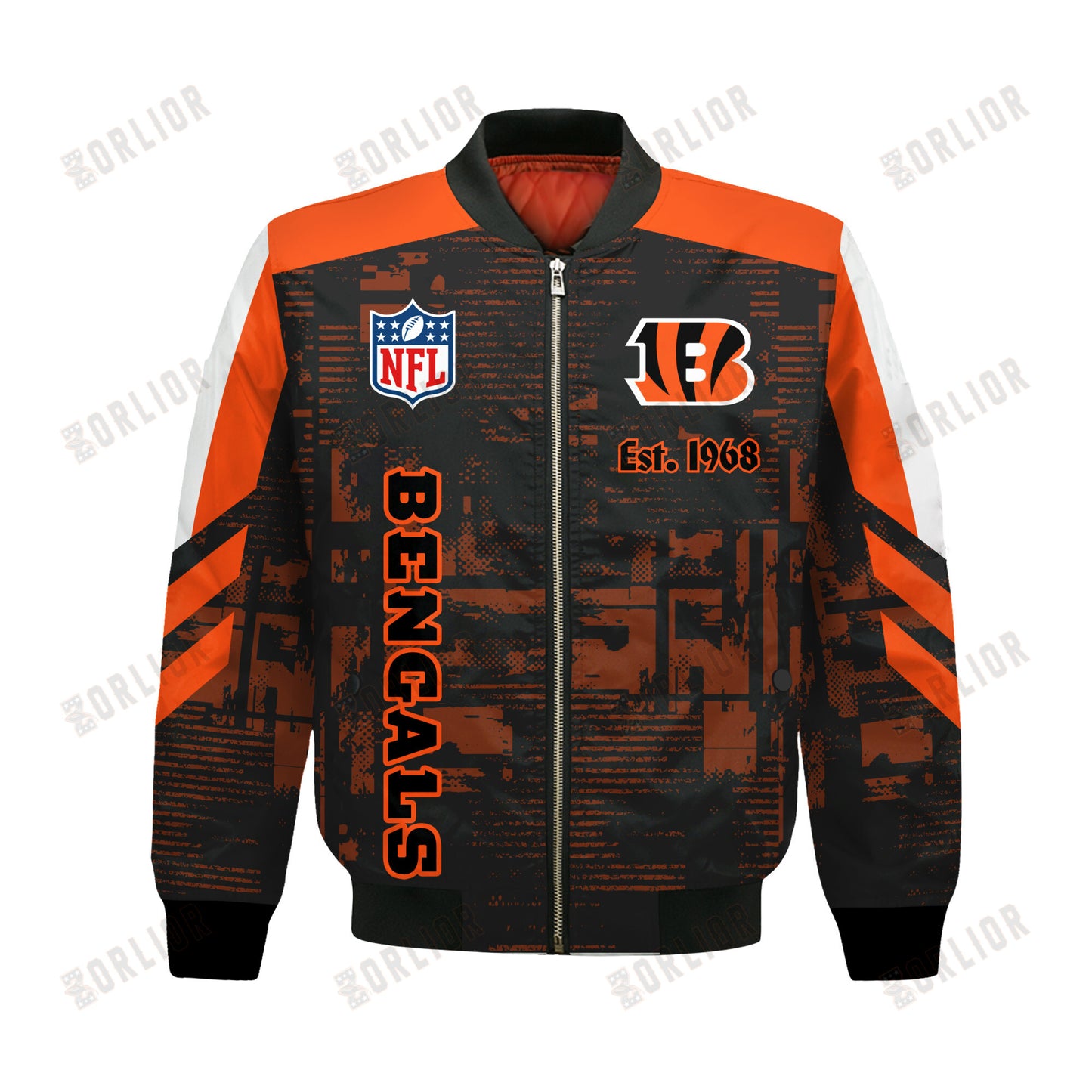 Cincinnati Bengals Football Team 2024 - 25 Proud To Be Different Bomber Jacket