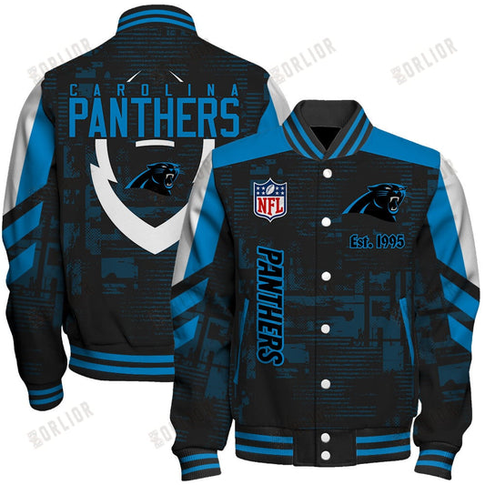 Carolina Panthers Football Team 2024 - 25 Proud To Be Different Unisex Varsity Jacket