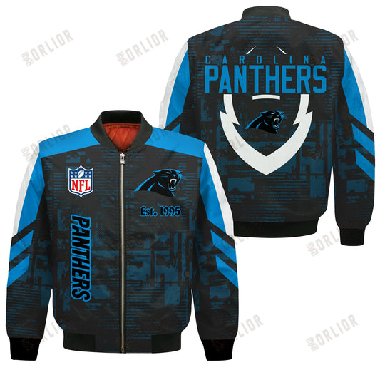Carolina Panthers Football Team 2024 - 25 Proud To Be Different Bomber Jacket