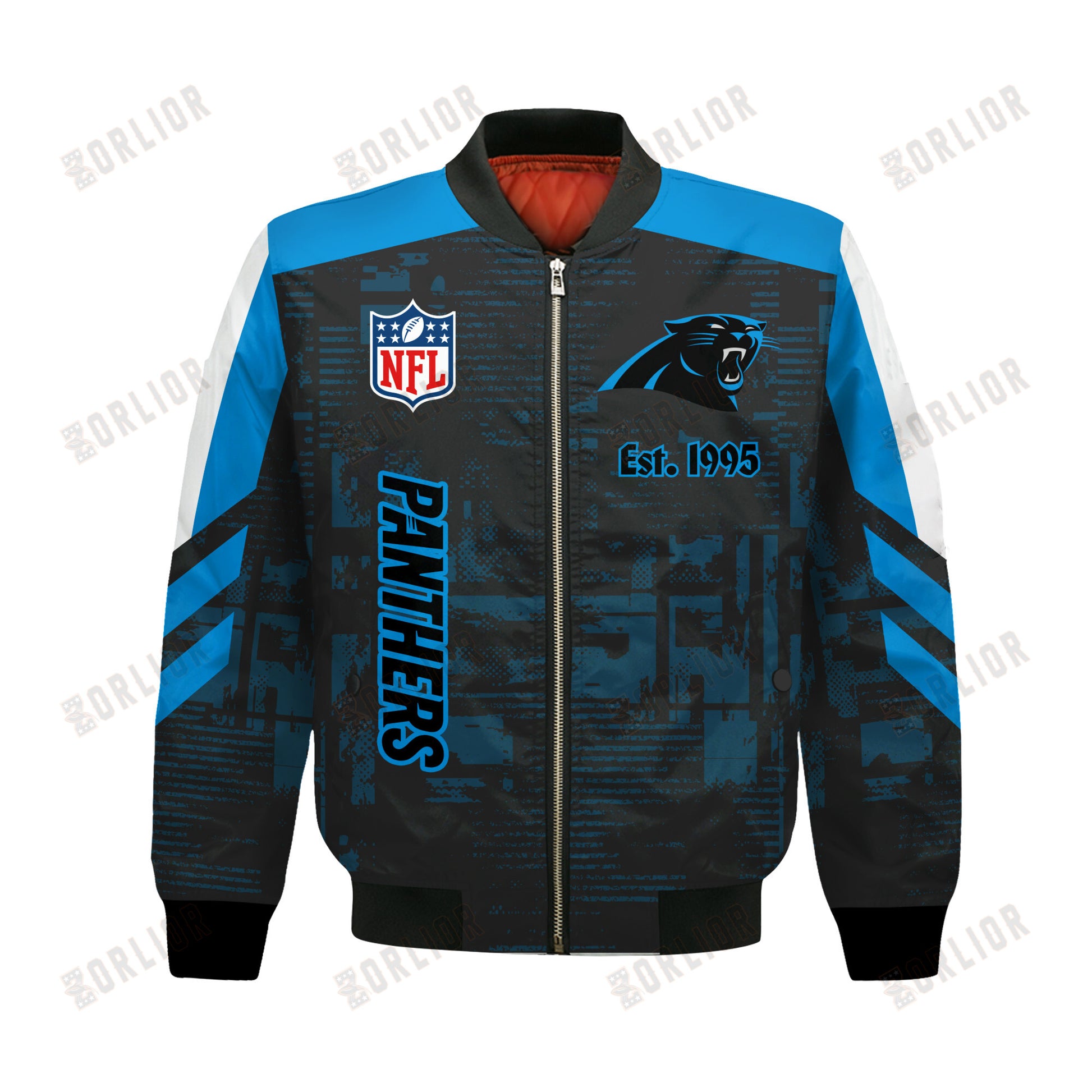 Carolina Panthers Football Team 2024 - 25 Proud To Be Different Bomber Jacket