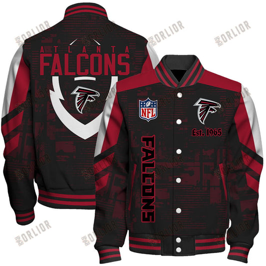 Atlanta Falcons Football Team 2024 - 25 Proud To Be Different Unisex Varsity Jacket