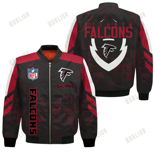 Atlanta Falcons Football Team 2024 - 25 Proud To Be Different Bomber Jacket