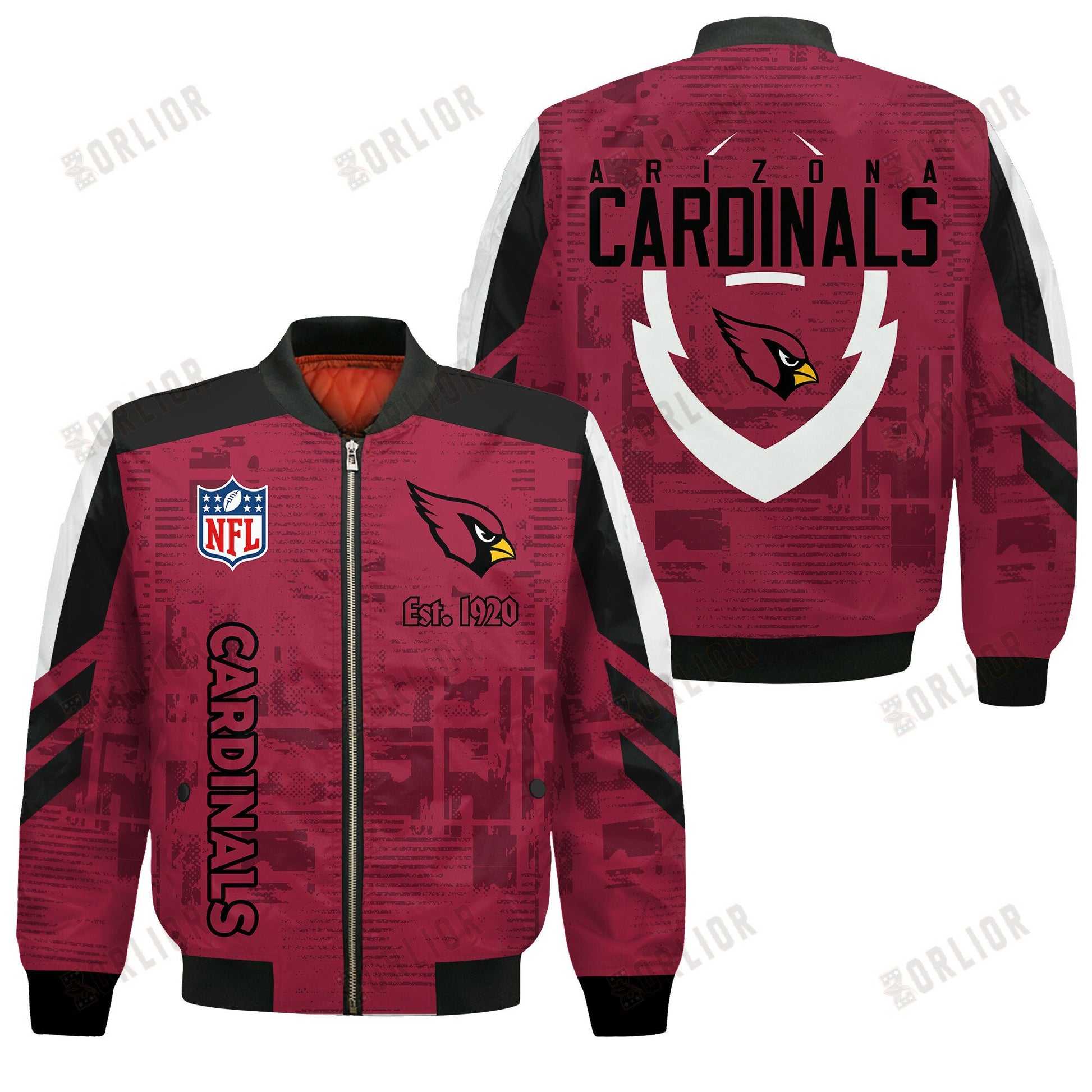 Arizona Cardinals Football Team 2024 - 25 Proud To Be Different Bomber Jacket