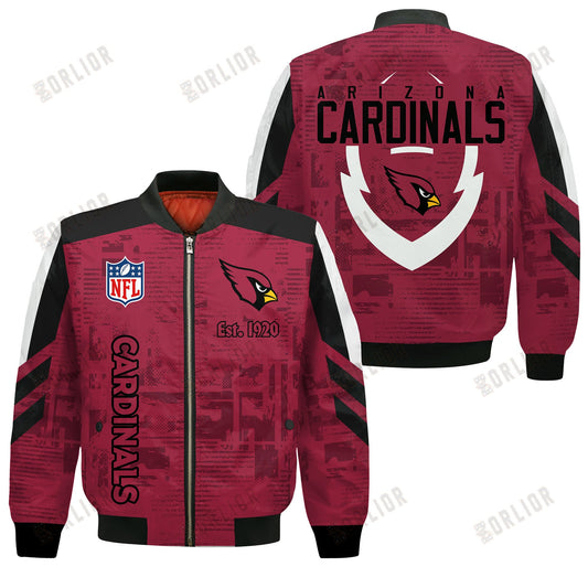 Arizona Cardinals Football Team 2024 - 25 Proud To Be Different Bomber Jacket