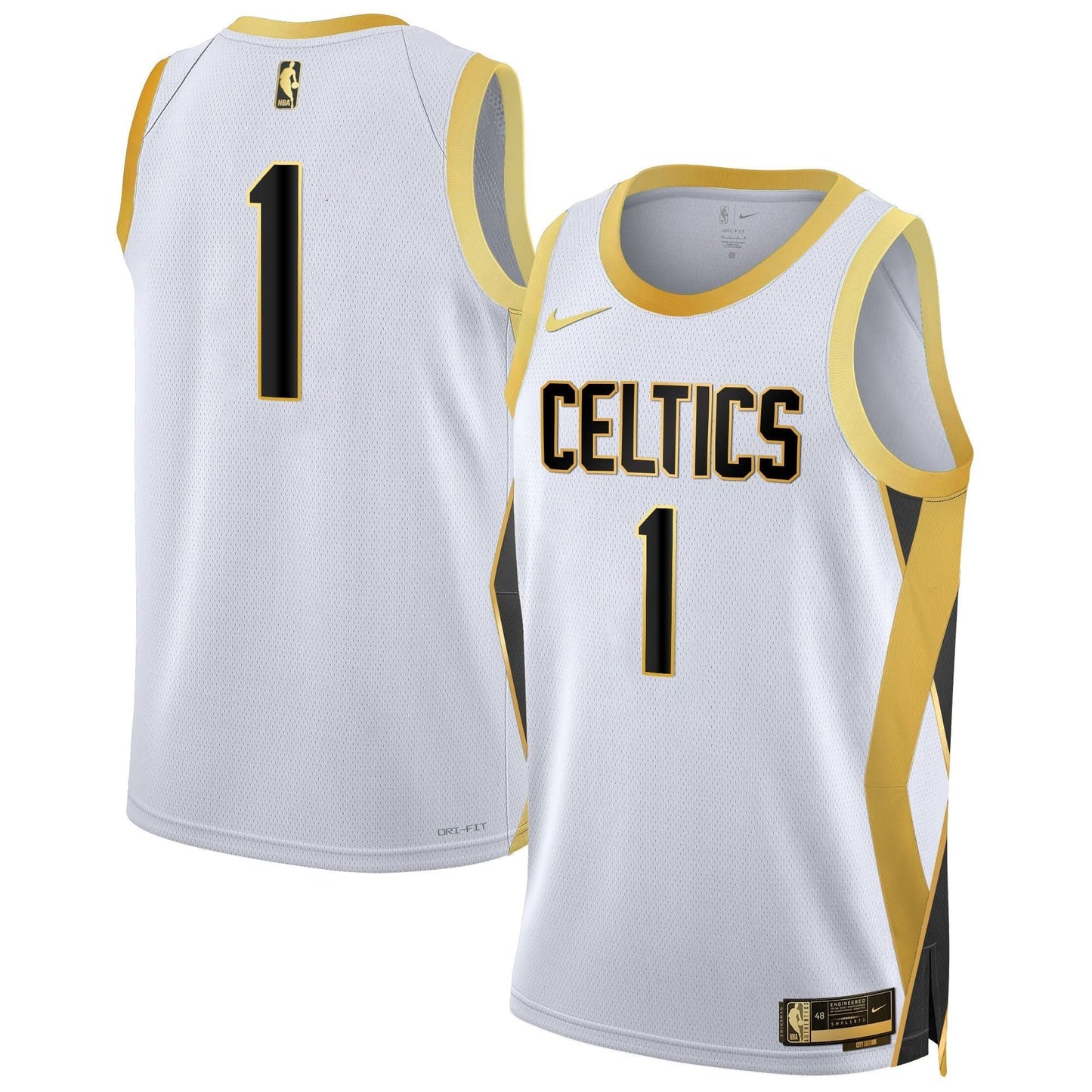 Men's Boston Celtics 2024/25 City Edition Swingman Jersey - All Stitched