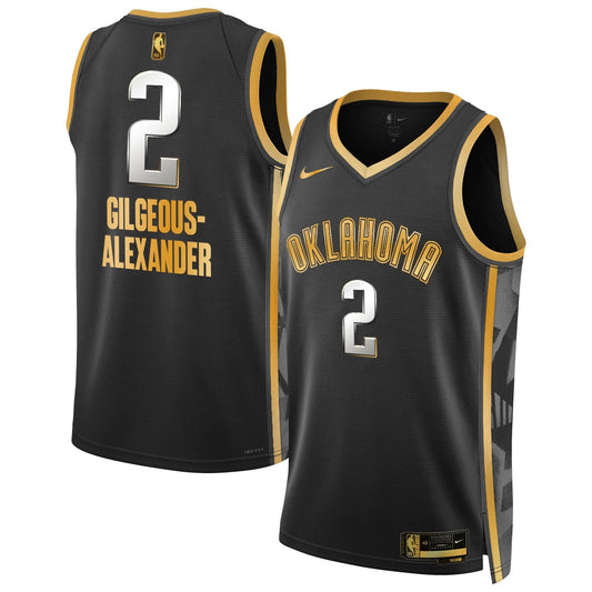 Men's Oklahoma City Thunder 2024/25 City Edition Swingman Jersey - All Stitched