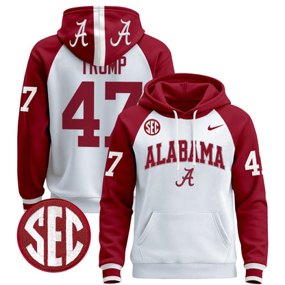 Alabama Crimson Tide 2024 Pullover Hoodie V3 - All Stitched