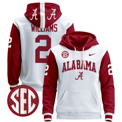 Alabama Crimson Tide 2024 Pullover Hoodie V3 - All Stitched