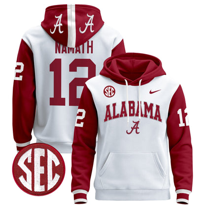 Alabama Crimson Tide 2024 Pullover Hoodie V3 - All Stitched