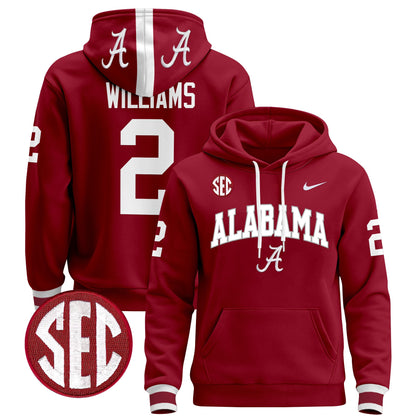 Alabama Crimson Tide 2024 Pullover Hoodie V3 - All Stitched