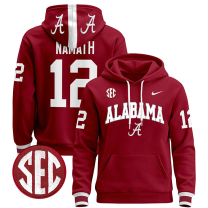 Alabama Crimson Tide 2024 Pullover Hoodie V3 - All Stitched