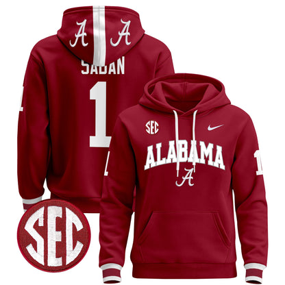 Alabama Crimson Tide 2024 Pullover Hoodie V3 - All Stitched