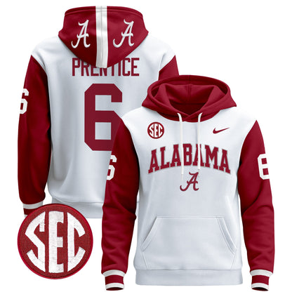 Alabama Crimson Tide 2024 Pullover Hoodie V3 - All Stitched