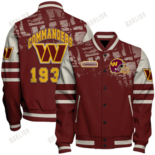 Washington Commanders Football Team 2024 - 25 A Class Above Unisex Varsity Jacket