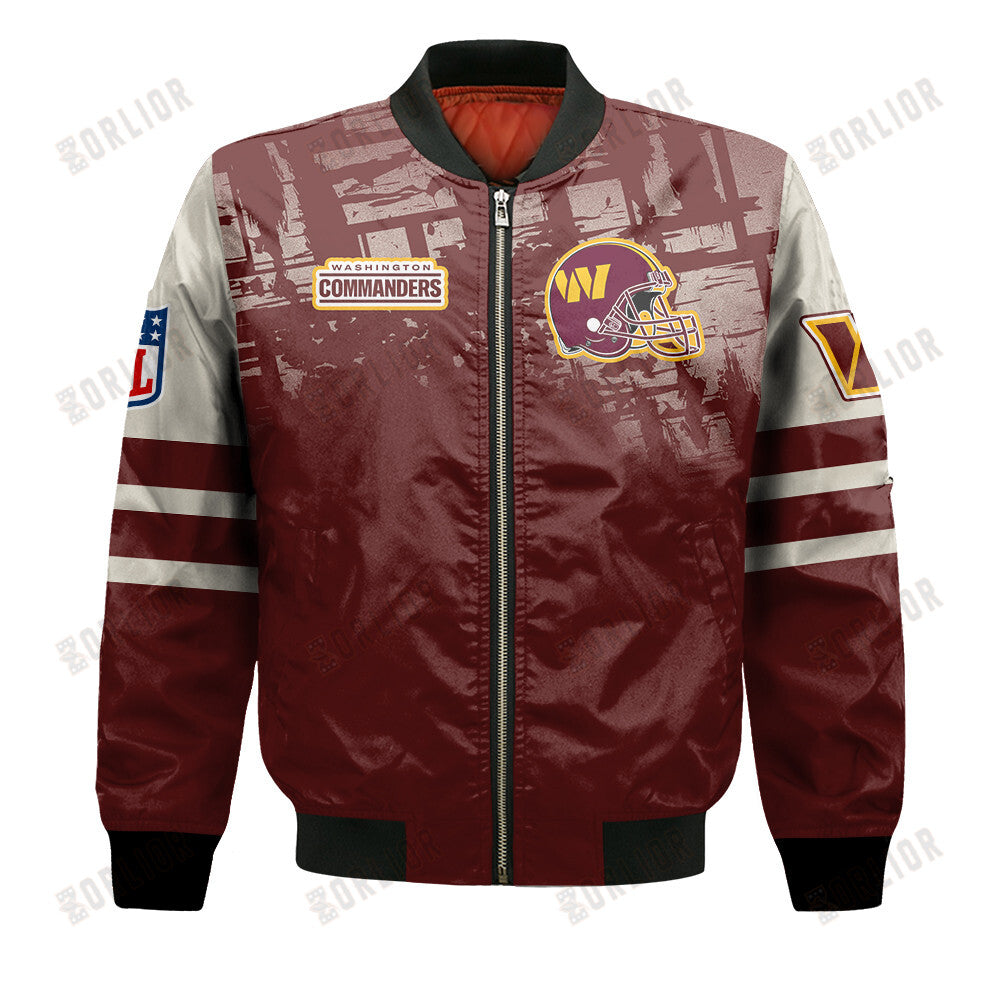 Washington Commanders Football Team 2024 - 25 A Class Above Bomber Jacket